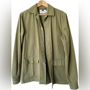 Topman Military Green Chore Jacket